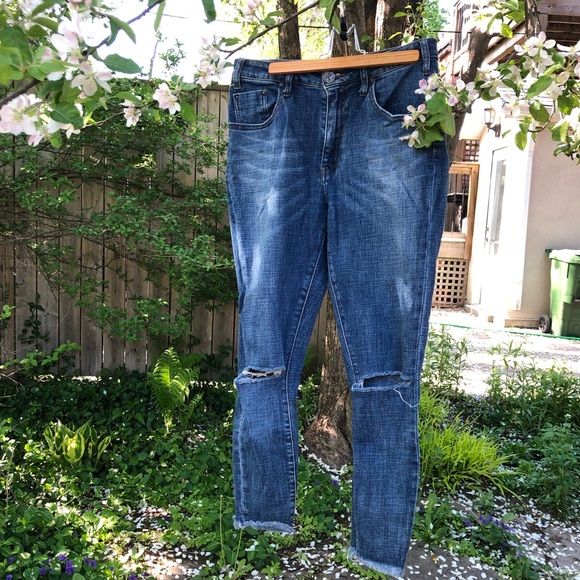 One Teaspoon High Waisted Freebird II Premium Luxury Jeans. Size 30. - Picture 3 of 7